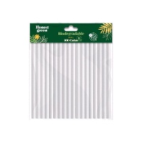 Cannucce di carta biodegradabili da 15 cm - Honest Green -100 unità