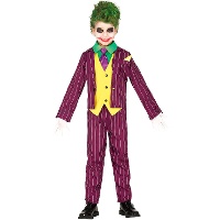 Costume da clown burlone elegante per bambini