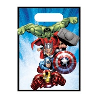 Sacchetti Avengers blu - 6 pezzi