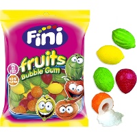 Chewing gum a forma di frutta - Fini Bubble gum fruits - 90 gr