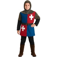 Costume da cavaliere dell'età medievale per bambino