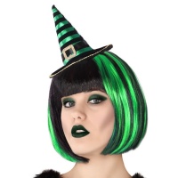Cappello da strega mini a strisce