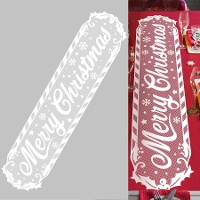 Tovaglia di Natale intagliata 3 x 0,28 m