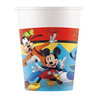Bicchieri di carta Topolino da 200 ml - 8 pezzi