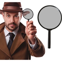 Lente d'ingrandimento da detective 16 cm