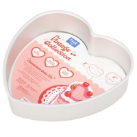 Stampo a cuore in alluminio Vintage Cake da 20,3 x 5,1 cm - PME