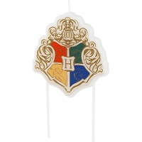 Candela Harry Potter con stemma di Hogwarts 6,7 x 7,4 cm