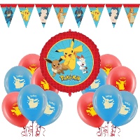 Set decorazioni per festa Pokemon - 22 pezzi