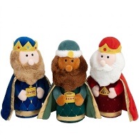 Set da 3 peluche Re Magi da 20 cm in confezione