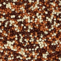 Perle mini di tre cioccolati da 175 gr - FunCakes