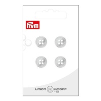 Bottoni grigi sfumati con 4 occhielli 1,2 cm - Prym - 4 pz.