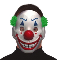 Maschera clown sorridente