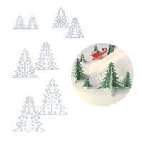 Tagliapasta alberi di Natale 3D - JEM - 8 unità