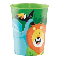 Bicchiere di plastica Safari Avventura da 473 ml - 1 unità