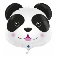 Palloncino testa di panda 3D da 74 cm - Grabo