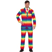 Costume arcobaleno per uomo