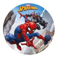 Cialda commestibile Spiderman da 15,5 cm