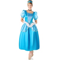 Costume da principessa blu per donna