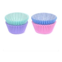 Capsule per cupcake in quattro colori - House of Marie - 100 pz.