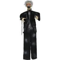 Pendente zombie con luce, suono e movimento di 1,70 m
