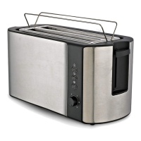 Tostapane 2 fessure lunghe in acciaio inox - Comelec TP1727