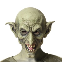 Maschera verde goblin Halloween