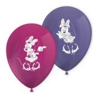 Palloncini in lattice Minnie Mouse - Procos - 8 pz.