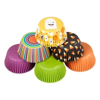 Pirottini cupcake fantasma Halloween - Wilton - 150 unità