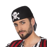 Cappello da pirata con teschio