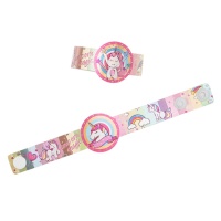 Braccialetti unicorno iridescenti - 2 pz.