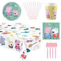 Kit per festa a tema Peppa Pig - 8 persone