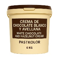 Crema di cioccolato bianco e nocciola da 3 kg - Pastkolor