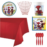 Kit completo per festa di Spidey - 8 persone