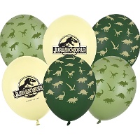 Palloncini in lattice Jurassic World da 30 cm - 6 pezzi