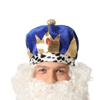 Cappello del Re Mago con corona