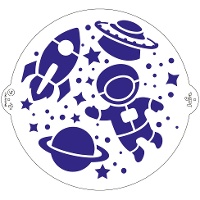 Stencil Spaziale di 25 cm - Decora