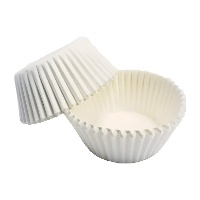 Pirottini per cupcake bianchi Ø 5,3 cm - 2000 pezzi