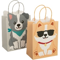 Sacchetto regalo 14 x 11,5 x 6,7 cm Cane - 1 unità