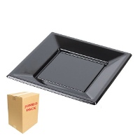 Piatti di plastica colorati da 23 cm - 480 unità