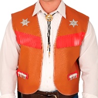 Gilet da cowboy - 1 unità