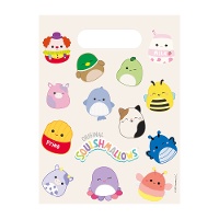Buste di plastica Squishmallows - 6 pezzi