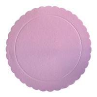 Base per torta di 25 x 25 x 0,3 cm rotonda ultra resistente - 1 unità