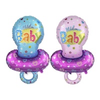 Palloncino con ciuccio Welcome Baby 101 cm - Conver Party