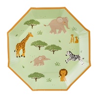 Piatti Safari mix da 23 cm - 6 pezzi