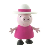 Statuina torta Nonna Pig da 7 cm - 1 unità