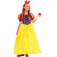 Costume classico da principessa del bosco per bambina