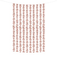 Tenda di fiori metallizzata - 1,00 x 2,10 m