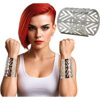 Bracciale futuristico in stile cyberpunk - 1 pezzo