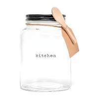 Barattolo da 0,9 L con cucchiaio Kitchen