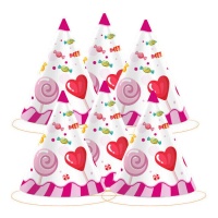 Cappelli Sweet Candy - 6 pezzi
